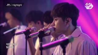 Yong Jun Hyung- Singing their part's in Sleep Tight