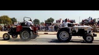 Eicher \u0026 mahindra tractor Tochan in kamana Tochan competition