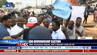 Protest Trails Edo Election Result Announcement