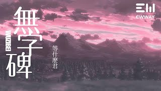 無字碑-等什麽君「擇個吉時良辰，只盼她滿堂子孫」♫動態歌詞lyrics♫