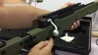 jieying AWM gel blaster water toy gun