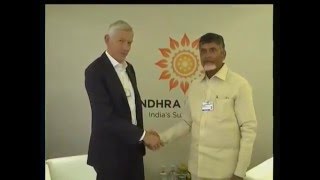 AP CM Sri NCBN at Davos on 22.01.2016 | Part 5