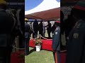 President Mugabe Inspecting Guarf of Honor on Defence Forces Day