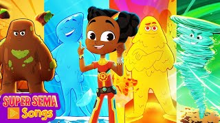 Natural Disasters Song 🌪️ Learning Video For Kids 🌋 Learn About Natural Disasters 🌊 Super Sema