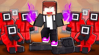 Dark JJ vs SQUID GAME - Maizen Minecraft Animation