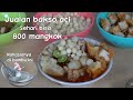 Jualan bakso aci sehari bisa 800 mangkok rahasianya dibumbu ini