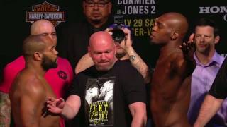 UFC 214: Daniel Cormier vs Jon Jones Weigh-in Faceoff