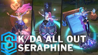 K/DA ALL OUT Seraphine Skin Spotlight - Pre-Release - League of Legends
