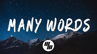 DROELOE - Many Words (Lyrics / Lyric Video)