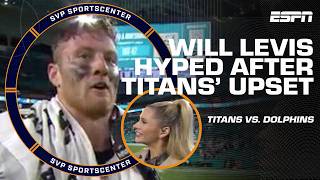 Will Levis is HYPED after Titans upset Dolphins 👏 'I KNEW we had it in us' | SC with SVP
