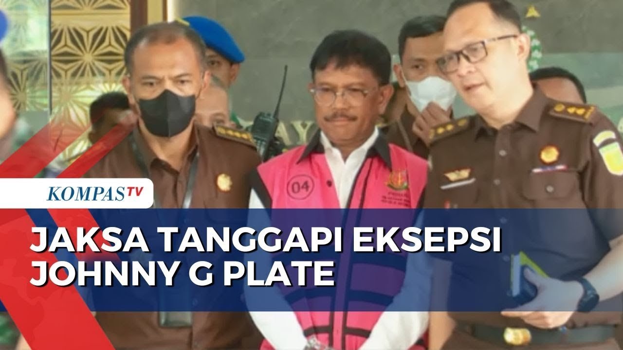 Eksepsi Johnny G Plate Ditanggapi Jaksa, Terkait Dugaan Korupsi BTS 4G ...