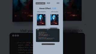 Amazing CSS Hover Effects & Transitions Easy Tutorial Stunning Web Animations! #csshovereffect