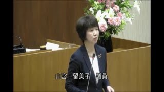 令和元年第3回定例会　一般質問　山宮留美子 議員（2019.12.6）