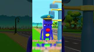 Police Officer Girl Song #police #3d #shorts #kidssongs