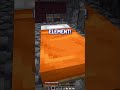 SLEEPING IN THE NETHER IN MINECRAFT #shorts