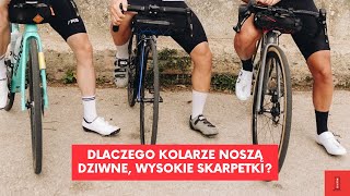 Kultura rowerowa - dlaczego kolarze muszą mieć WYSOKIE SKARPETKI? (i białe!)