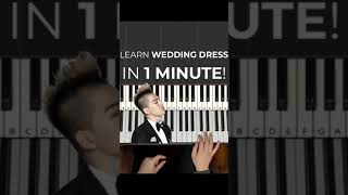 How to play Wedding Dress by Taeyang on Piano in Under 1 Minute