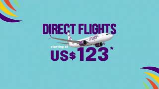 Fly direct to the Dominican Republic from Saint Maarten