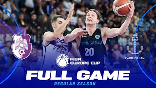 Fotbal Club Arges v BC Parnu Sadam | Full Basketball Game | FIBA Europe Cup 2024-25