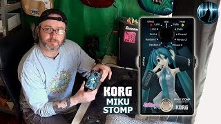 Korg Miku Stomp Guitar Pedal Review \u0026 Demo