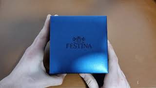 Unboxing 📦 Festina Blacked Out Chronograph F203396 6