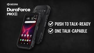 Verizon One Talk \u0026 Push to Talk-Ready | Ultra-Rugged DuraForce PRO 3 by Kyocera