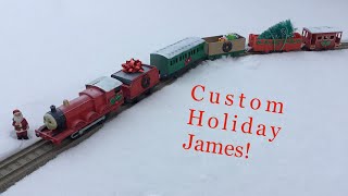 Custom Holiday James with lights.