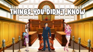 7 Things You (Probably) Didn't Know About Ace Attorney