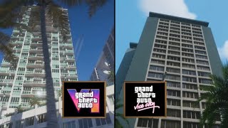 GTA 6 vs GTA Vice City DE - Map Comparison