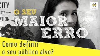 COMO DEFINIR O SEU PÚBLICO ALVO da MINHA LOJA - com KK Ribeiro