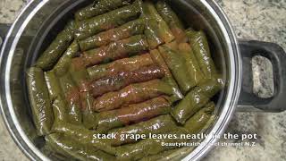 Grape Leaves Dolma, No Rice, Keto, Low Carb