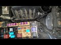 2007 Toyota Highlander Starter Relay & Starter Fuses