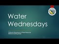 Water Wednesdays: The Water/Energy Nexus