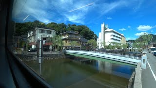 【車窓動画】JR山陰本線 城崎温泉駅～竹野駅 Vol.21