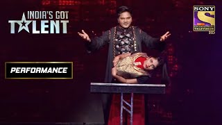 एक Daring Magician Duo का Cunning Act | India's Got Talent |Kirron K, Shilpa S, Badshah, Manoj