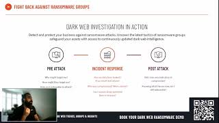 Combating ransomware attacks with dark web intelligence