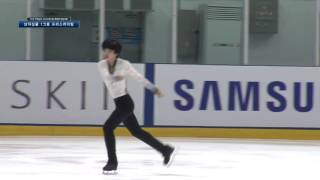 차준환 Jun Hwan CHA | FS  |  2016.10.16  전국남녀 피겨스케이팅 회장배 랭킹대회