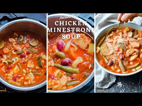 Chicken Minestrone Soup Recipe