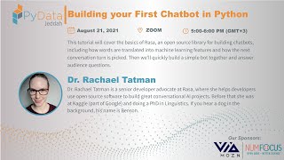 Building your first chatbot in Python - Rachael Tatman | PyData Jeddah