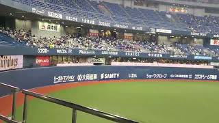 20230513　開門しました！　ﾅｲﾀｰは@京ｾﾗﾄﾞｰﾑ大阪･ﾚﾌﾄ外野下段