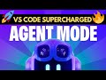 How to Use AI Agent Mode in VS Code [FREE] | Create Full Codebase (2025)