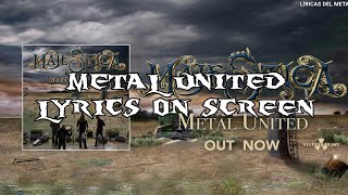 MAJESTICA - METAL UNITED (LYRICS ON SCREEN)