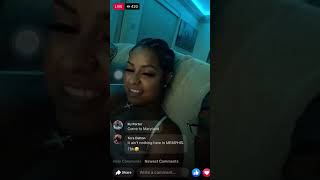 Corey and Carmen forgot to end live 🤫