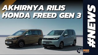 HONDA FREED 2024 GENERASI KE TIGA RESMI DIPERKENALKAN AKANKAH MASUK KE INDONESIA ?