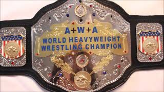 AWA World Heavyweight Champion belt (Replica)