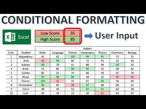 Условное форматирование Excel на основе другого руководства по ячейкам