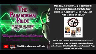 PRI Members live on the Paranormal Pride