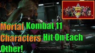 Mortal Kombat 11 Characters Hit On Each Other   Mortal Kombat X   Characters Poke Fun At Each Other