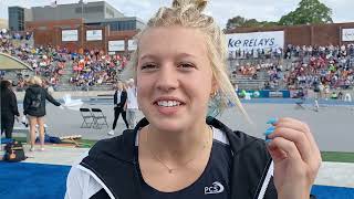 Carlee Rochford, New Hampton - Girls 2A High Jump and 100m Hurdle Prelims