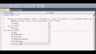 Visual Basic 2010 - Message Box Tutorial
